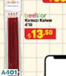 BEESTAR KIRMIZI KALEM 4'LÜ BEESTAR KIRMIZI KALEM 4'LÜ